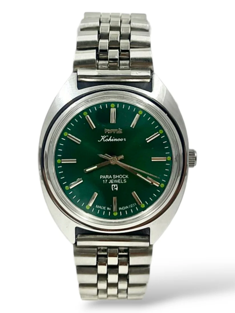 HMT Kohinoor - Forest Green (Mechanical Hand Winding)
