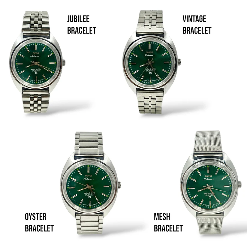 HMT Kohinoor - Forest Green (Mechanical Hand Winding) - Image 2