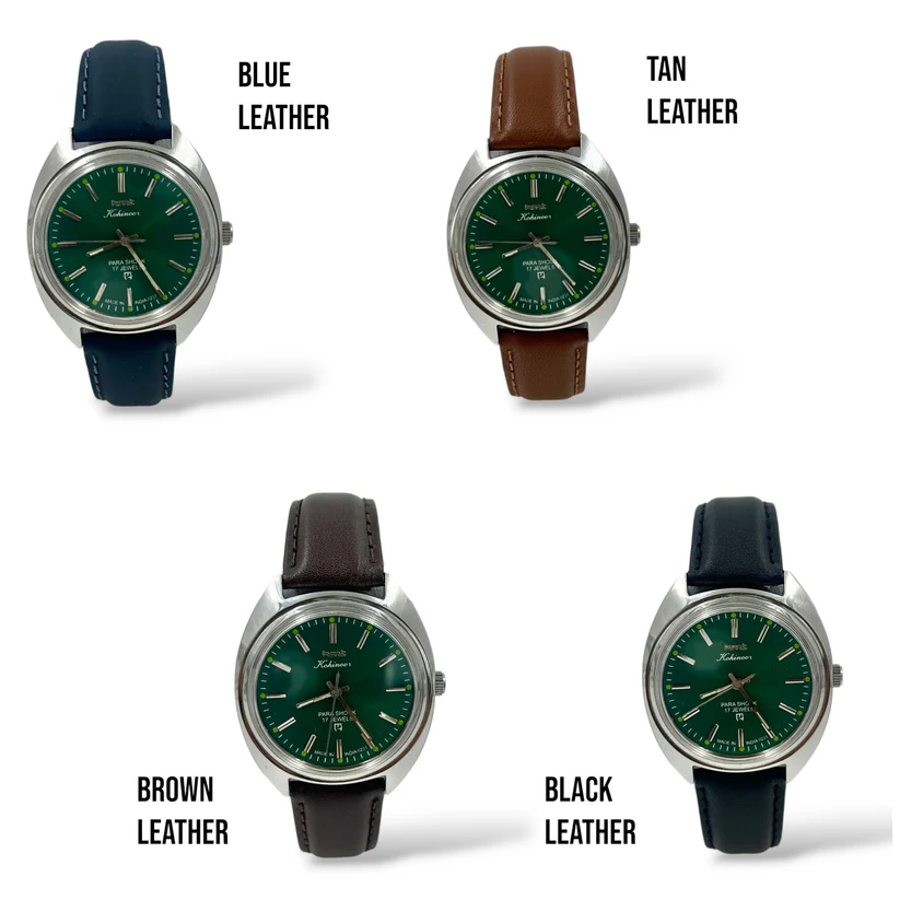 HMT Kohinoor - Forest Green (Mechanical Hand Winding) - Image 3